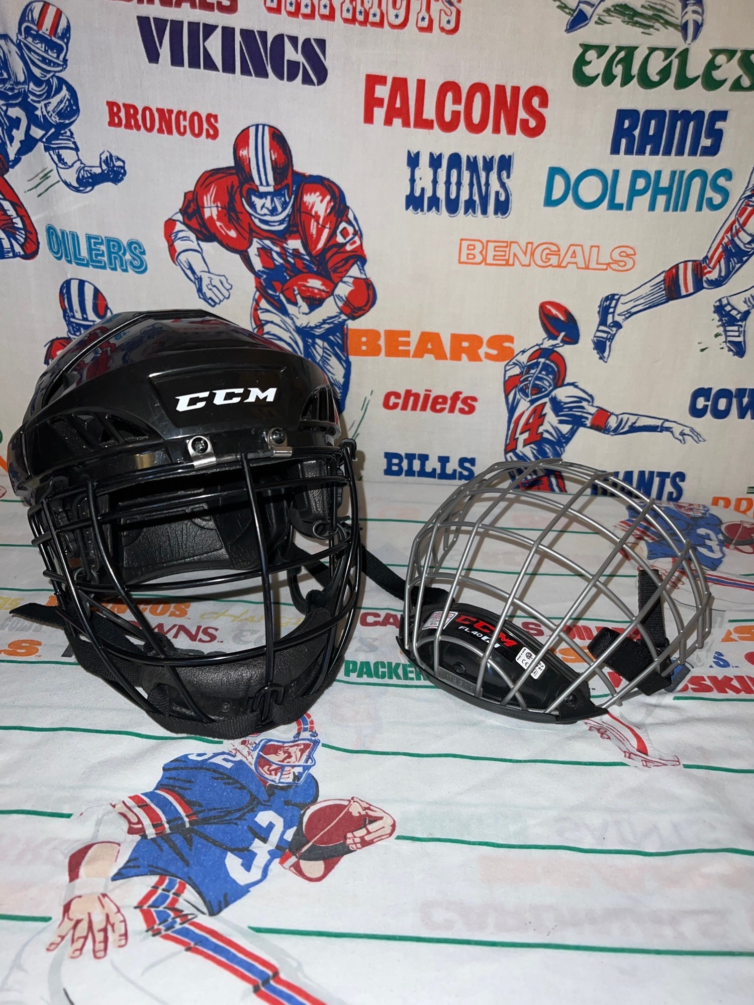 CCM FL40 M Youth Hockey/ Box Lacrosse Helmet Gait G7 Mask