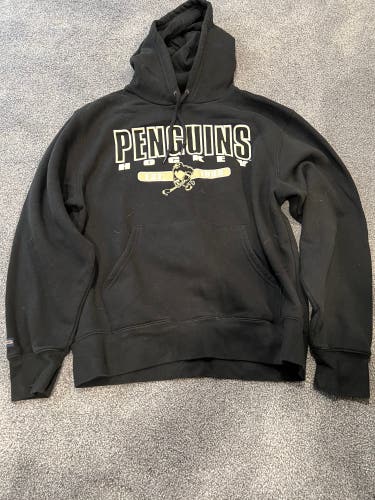Pittsburgh Penguins NHL Jansport Hooded Sweatshirt (black) size medium
