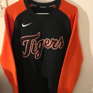 Detroit Tigers Nike men’s MLB Warmup sweatshirt M
