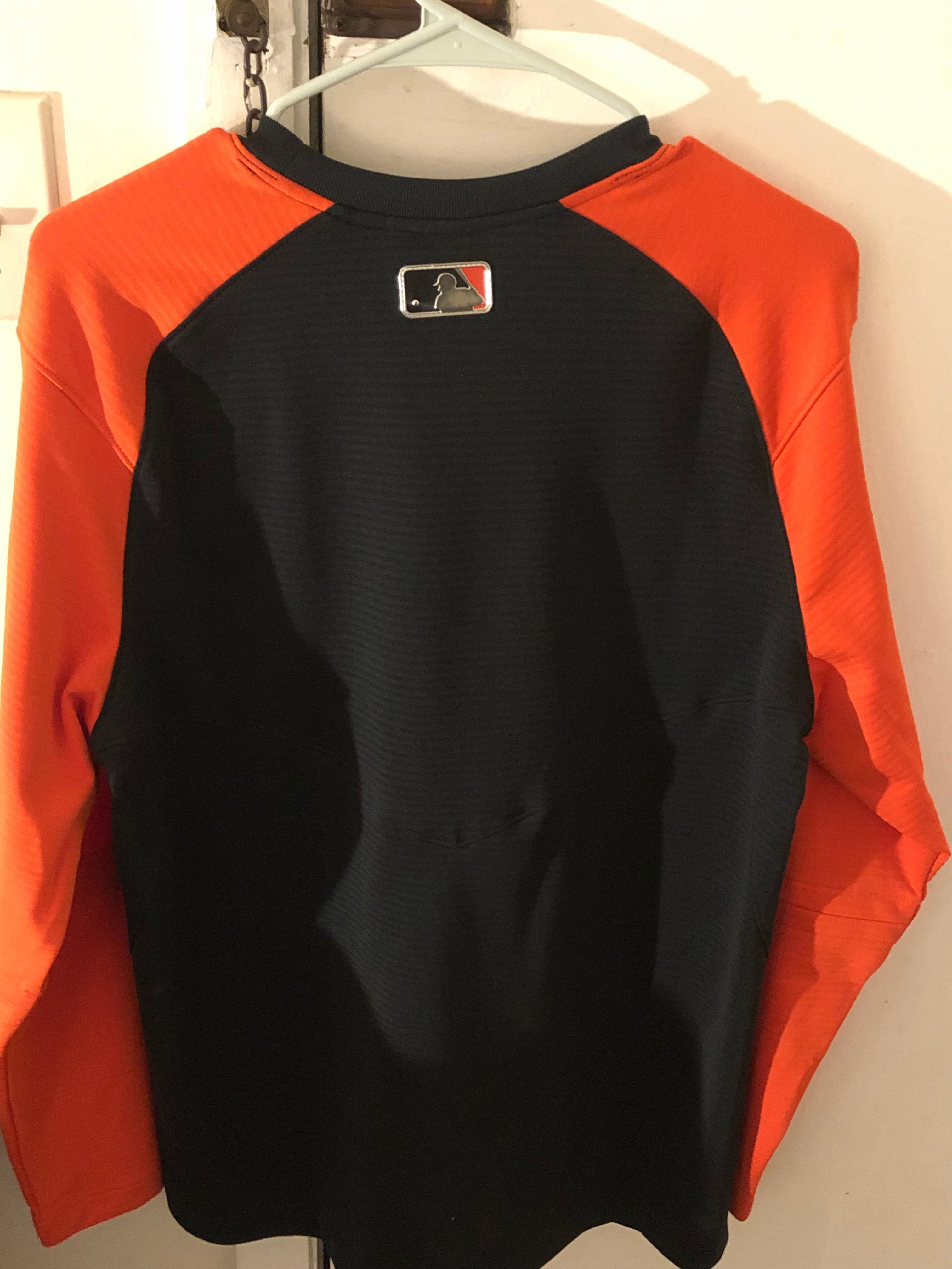 Nike Baseball (MLB Detroit Tigers) Men's 3/4-Sleeve Pullover