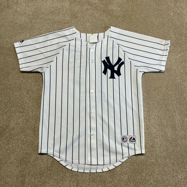 New York Yankees Alex Rodriguez Majestic Pinstripe Baseball Jersey