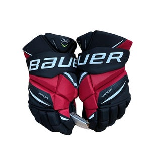New Bauer 14" Vapor 2X Pro Gloves Black/Red