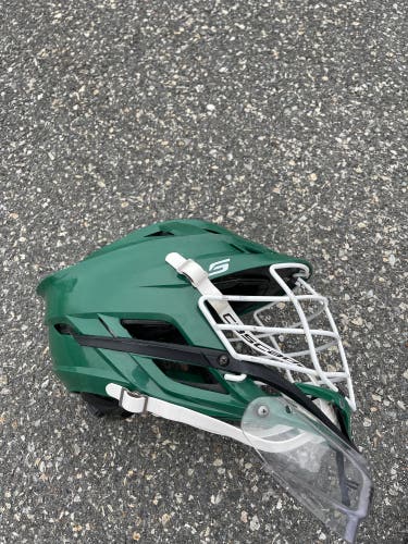 Used Cascade S Has Holes For Throat Guard But Can Be Used For Other Positions