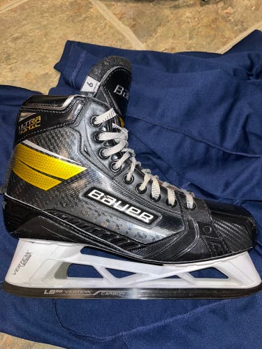 SEND OFFERS Bauer Ultrasonic Size 9 Goalie Skates Used