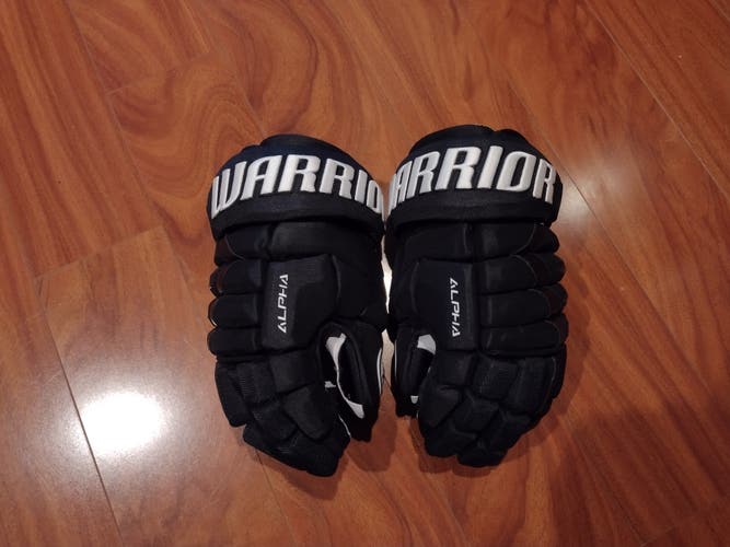 New Warrior Alpha DX Pro Gloves 14" Pro Stock