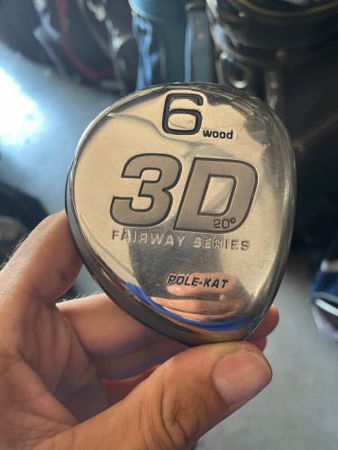 Golf Wood Pole-Kat 3D n6 20 deg