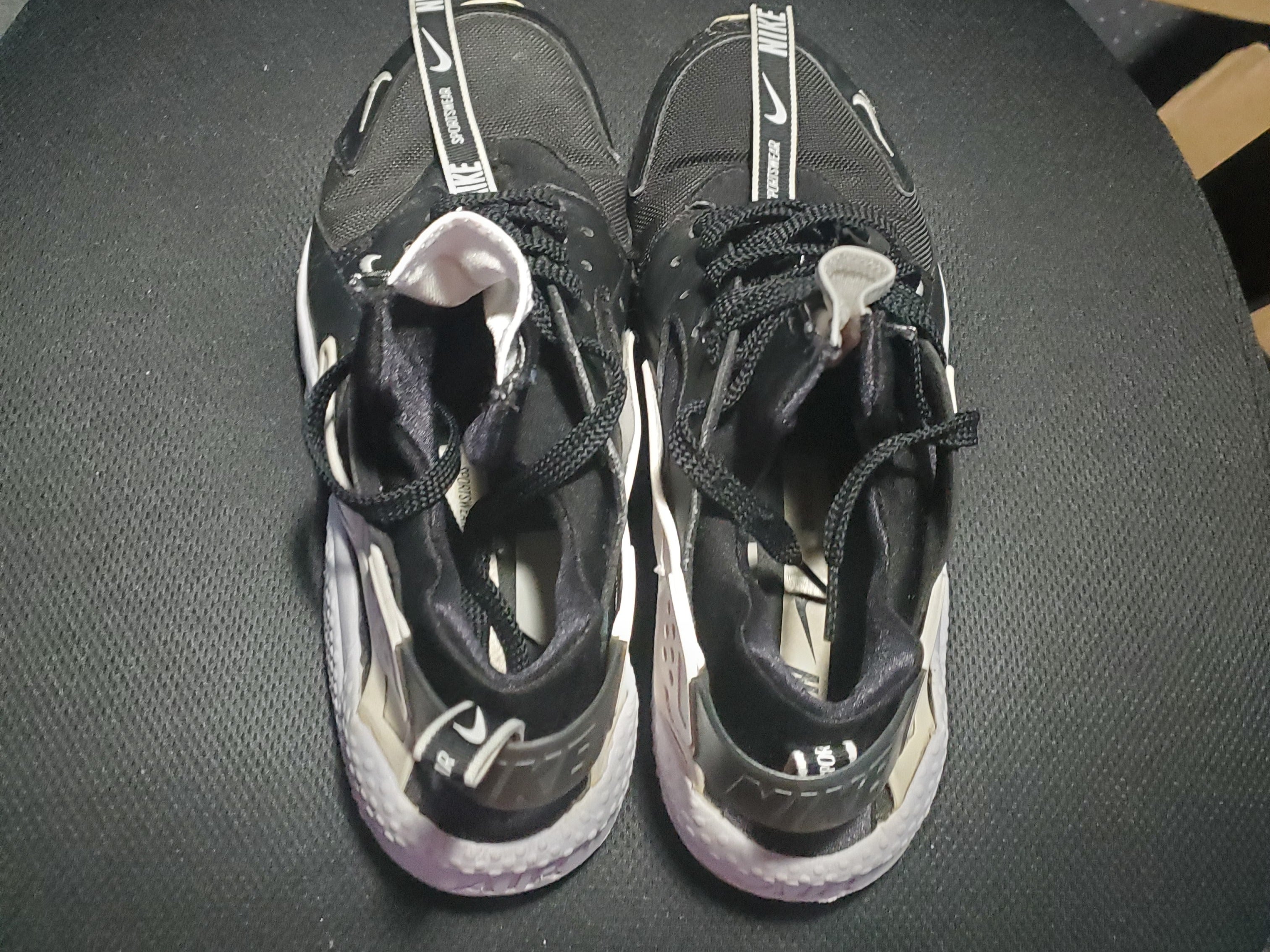 huarache premium zip black