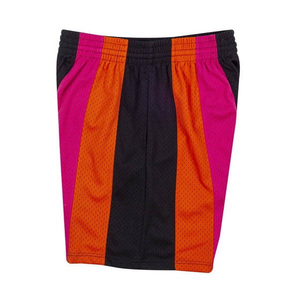 NBA Miami Heat Black Mesh Retro Shorts