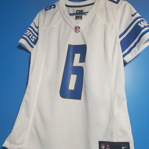 Nike On Field Men's Large Detroit Lions Sam Martin Away Jersey