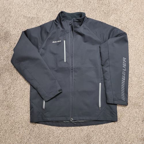 Bauer Supreme Jacket, Adult Large Lg, Black, Used Like New