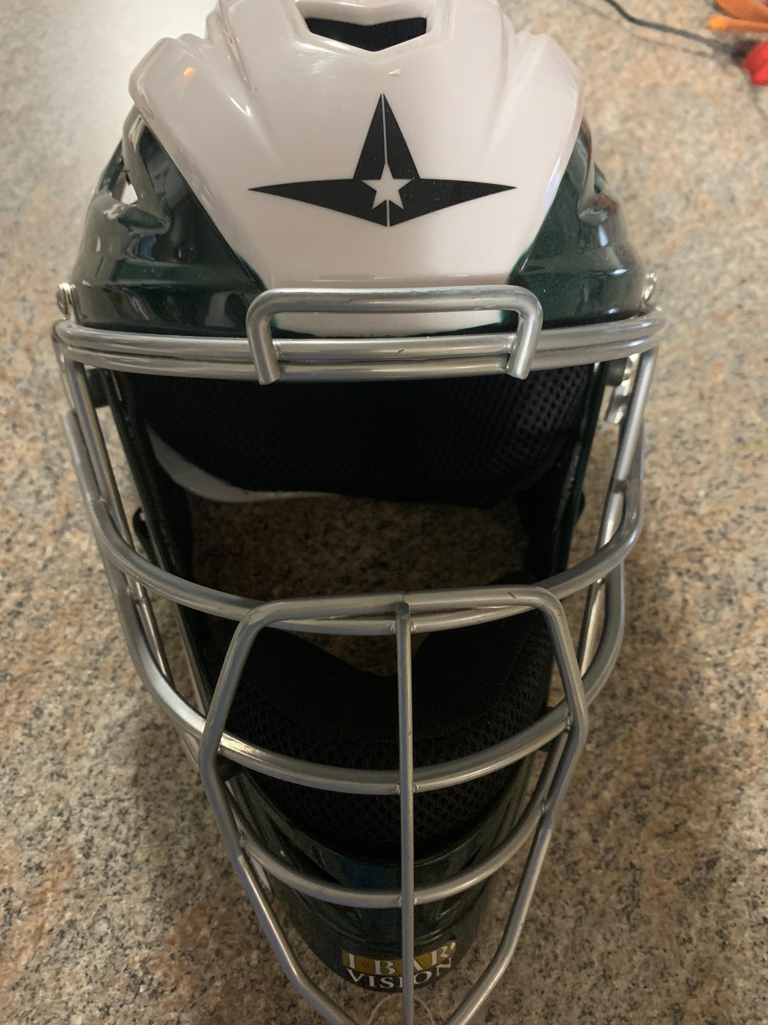 All Star System7 Axis Hockey Style Catcher's Helmet: MVP2500 / MVP2510