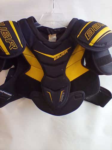 Used Bauer Force Lg Hockey Shoulder Pads