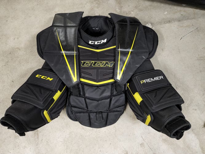 Used Medium CCM Premier Pro Goalie Chest Protector