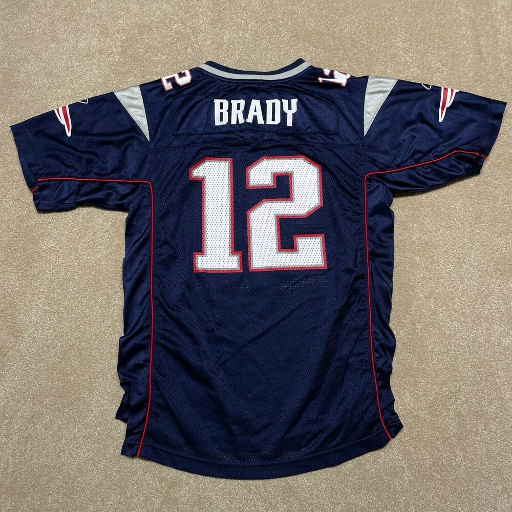 tom brady jersey youth large