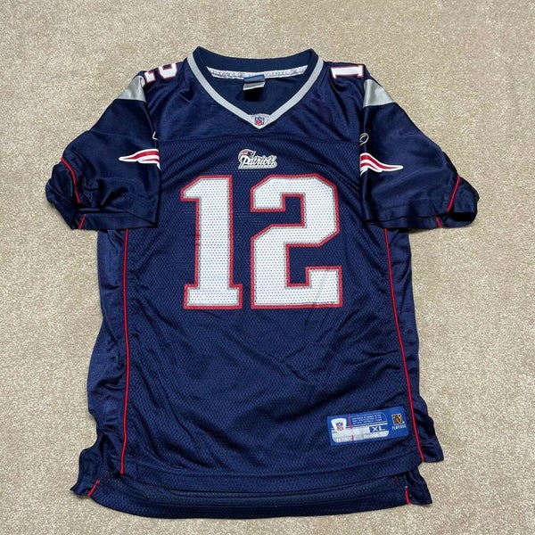 Tom Brady Youth New England Patriots Blue Jersey