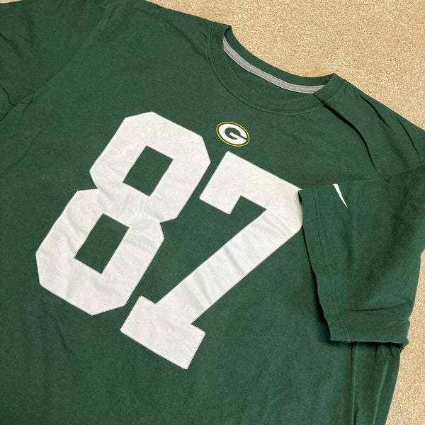 Nike, Shirts, Nike Jordy Nelson Packer Jersey Boys Xxl