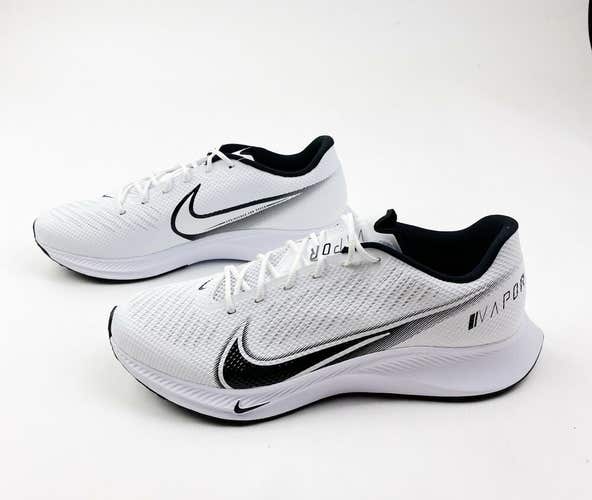 Nike Vapor Edge Turf Football Shoe Men's US Size 11 White Black CD0086