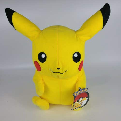 Pokemon Pikachu Official Licensed Plush Stuffed Doll Toy Gift Kids Authentic