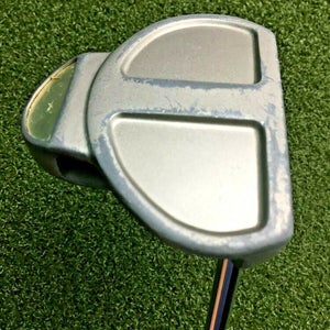 Unbranded Mallet Putter / RH / Steel ~35" / NEW GRIP / Nice Club / gw6058