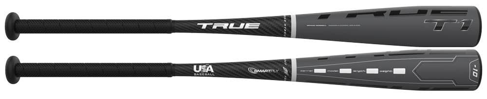 New True T-1 Bat (-10) 20.5 oz 30.5" USA Baseball YB20T110