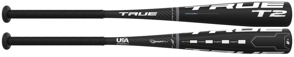 New True T-2 Bat (-8) 23 oz 31" USA Baseball YB20T28