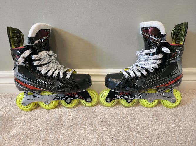 Used Bauer Vapor X2.9R Inline Skates Regular Width Size 4.5