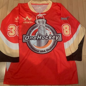 Orange One Hockey International AAA Challenge Adult  XS  Jersey