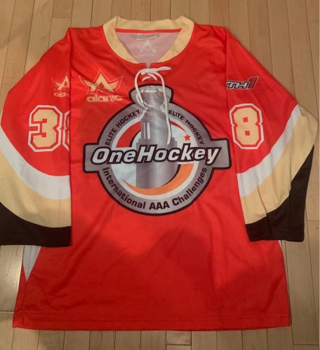 Orange One Hockey International AAA Challenge Adult  XS  Jersey