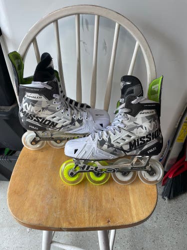 Mission Inhaler WM02 inline skates size 9E