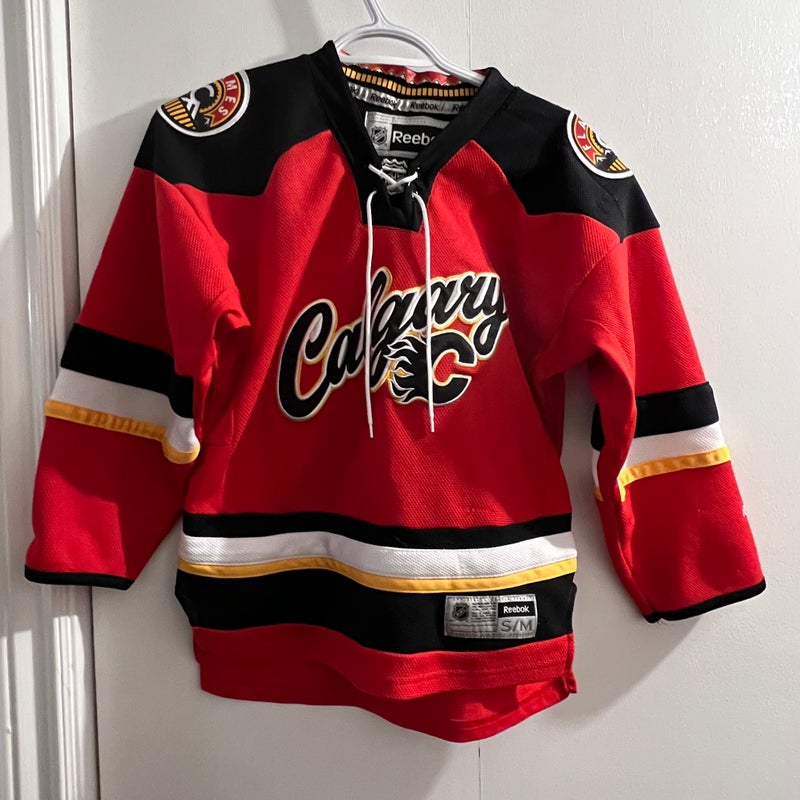 2011-13 CALGARY FLAMES REEBOK JERSEY (ALTERNATE) WOMENS (XL)