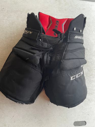 Used Small CCM Extreme Flex Shield Pro Hockey Goalie Pants