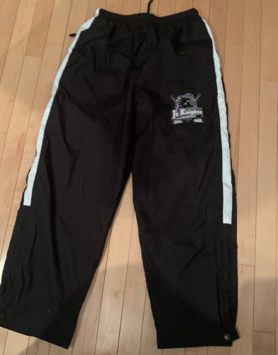Black Youth  Large Hockey Warm Up Pants