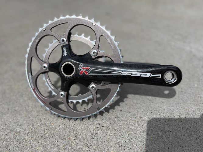 New FSA SL-K Compact Crankset 50/34, 172.5 and new Bottom Bracket