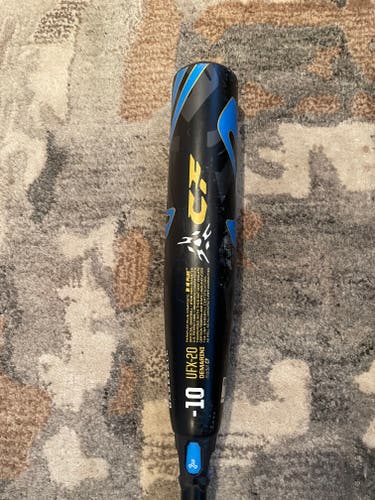 Used USSSA Certified 2020 DeMarini Composite UFX-20 CF Bat (-10) 21 oz 31"