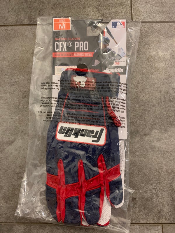 Pro Issued Jimmy Rollins Air Jordan Batting Gloves (red)