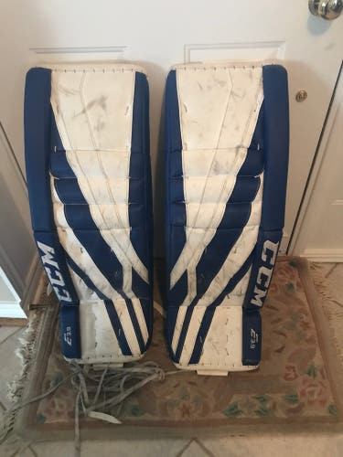 34" CCM Extreme Flex E3.9 Goalie Leg Pads