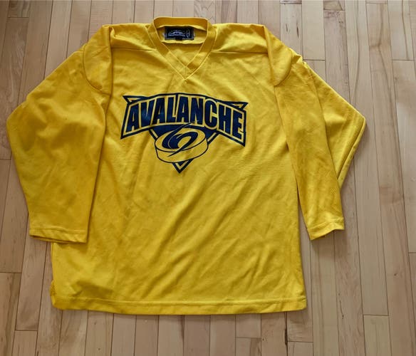 Yellow Adult Small Avalanche  Mesh Harrow Jersey