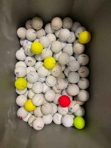 100 Assorted Golf Balls