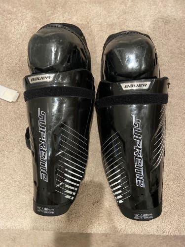 Bauer Supreme s190 Senior Shin Pads 15”