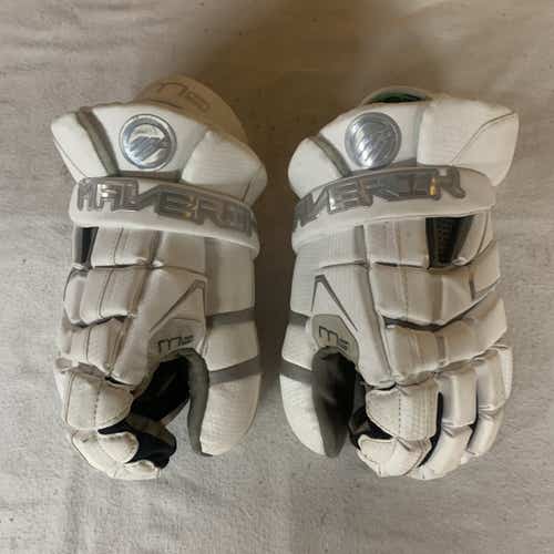 Used Maverik M4 13" Junior Lacrosse Gloves