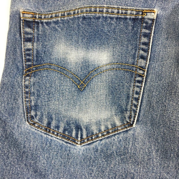 Vintage 90s Lee Riders Denim Jeans Medium Wash Distressed Relaxed Fit 38x30