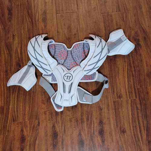 Used Large Warrior Burn Hitman Shoulder Pads