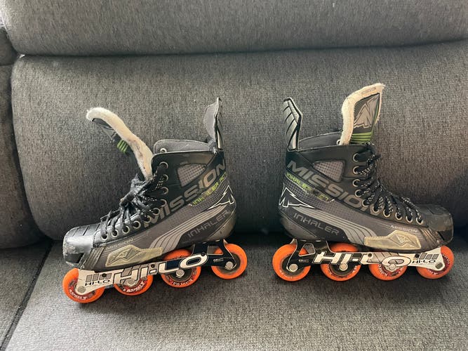 Used Mission Inhaler In-line Skates