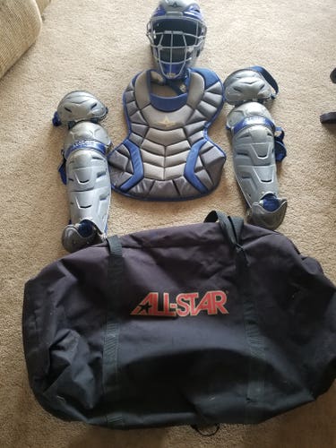 All Star System 7 Catcher's Set