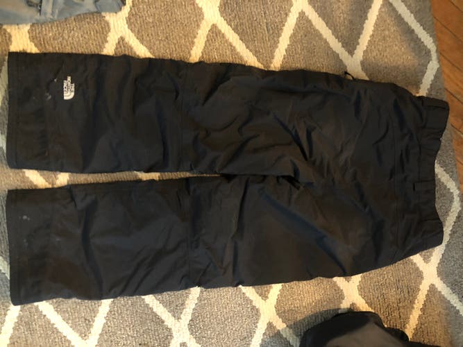 Black Unisex Youth Large The North Face Ski Pants