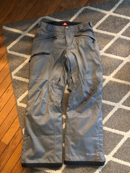 Gray Unisex Youth Used Small Columbia Ski Pants Adult Small - fits size 12,14 Young man