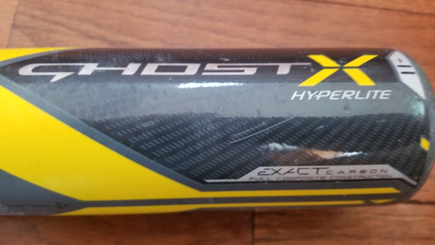 Used Easton Composite Ghost X Hyperlite Bat (-11) 16 oz 27"
