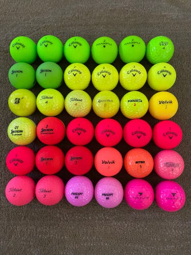 Used Callaway 36 Pack (3 Dozen) Supersoft Balls