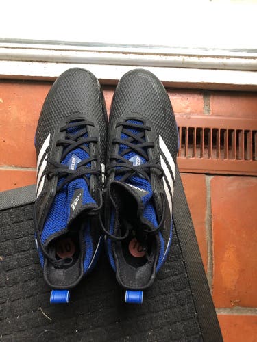 Black Men's Metal Low Cut Adizero Afterburner