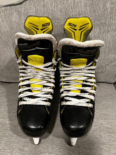Used Bauer Regular Width Size 8.5 Supreme S29 Hockey Skates